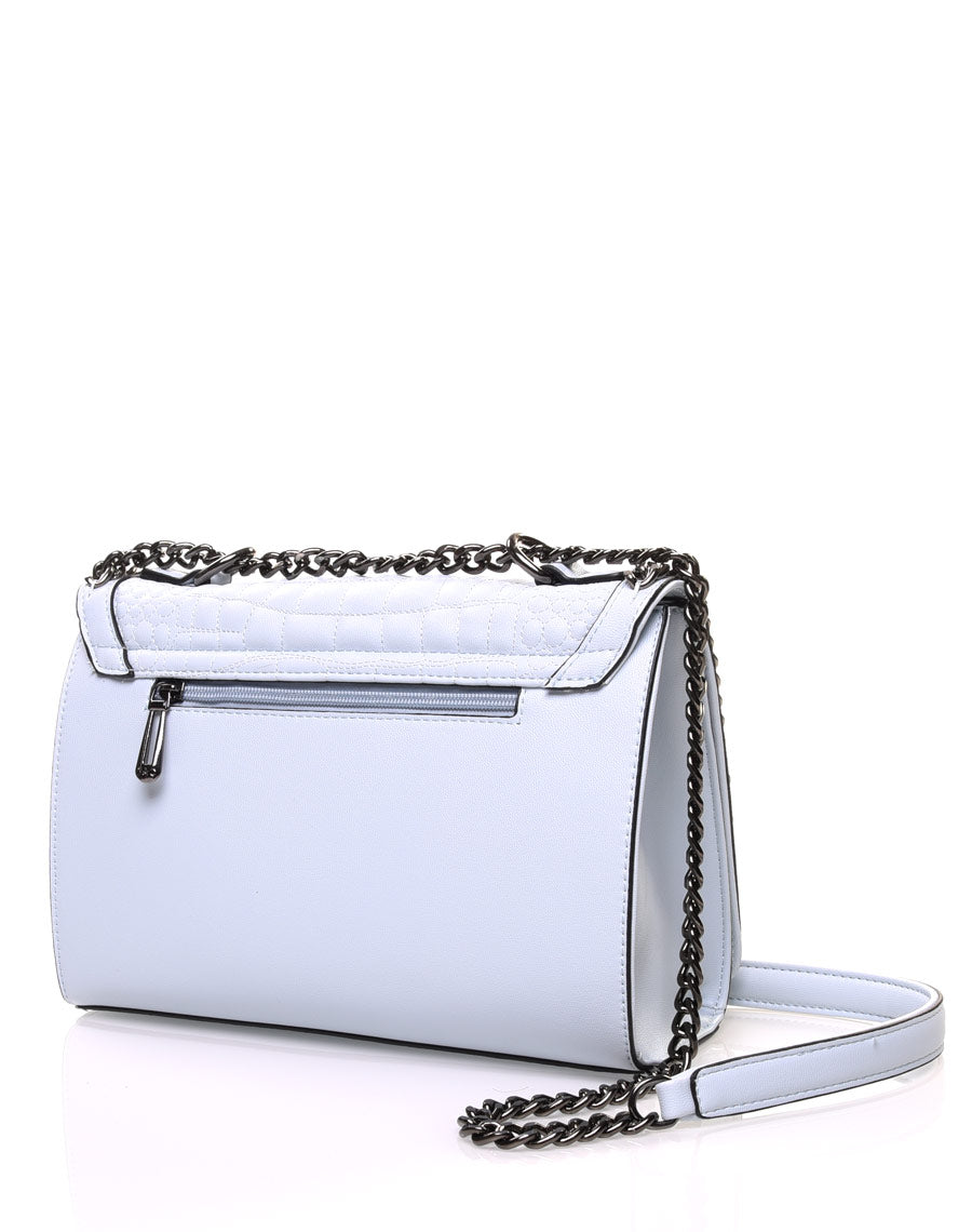 Sac molletonné bleu clair