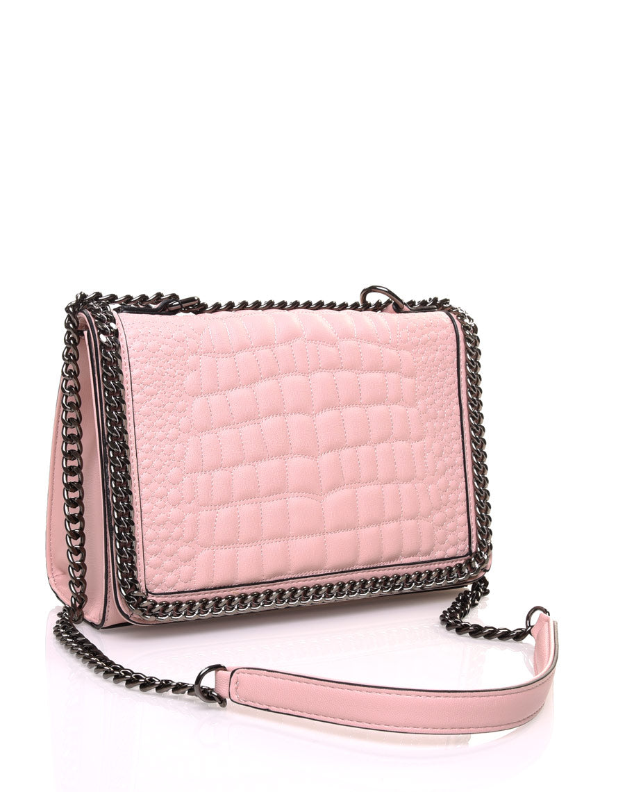 Sac molletonné rose