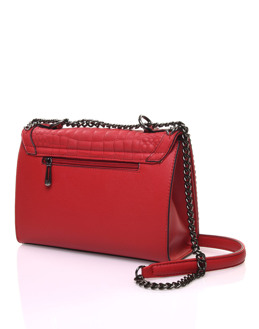 Sac molletonné rouge