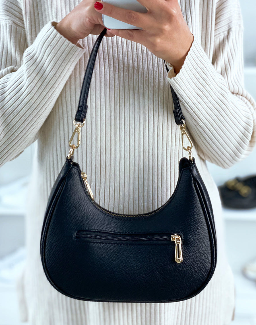 Sac porté épaule noir 