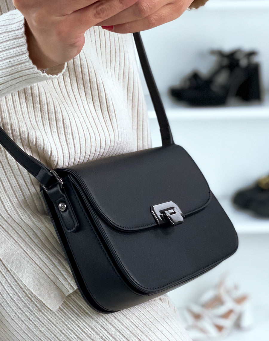 Sac porté épaule noir 