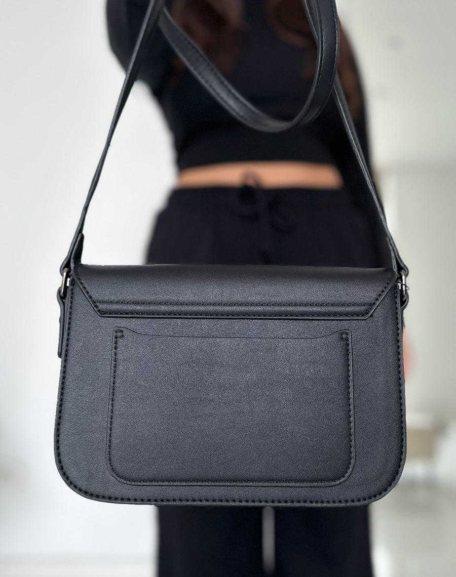 Sac porté épaule noir 