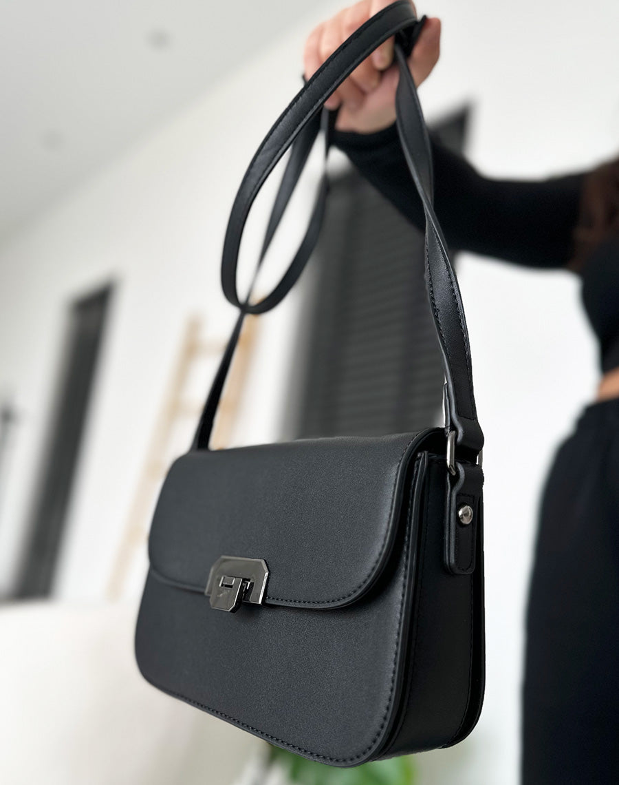 Sac porté épaule noir 